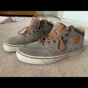 Vans Grey mid rise boots
